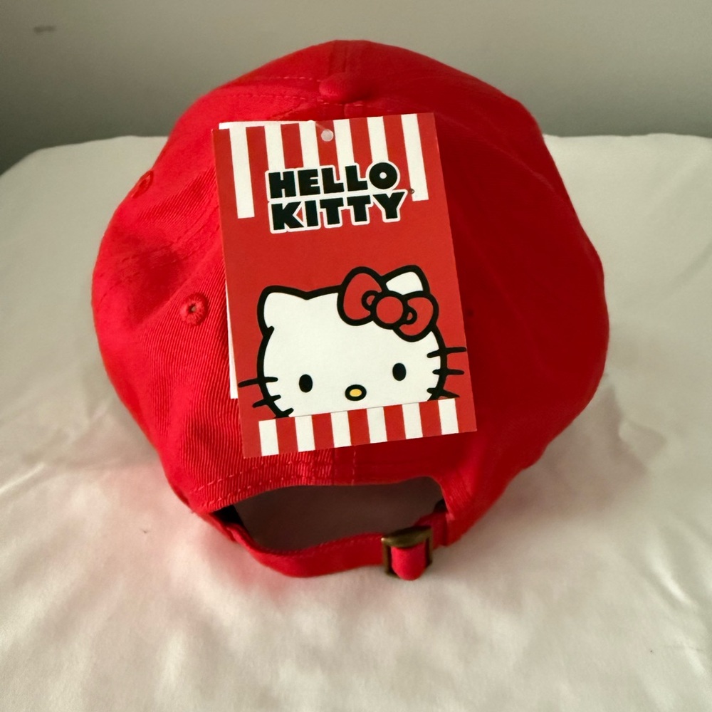 Hello Kitty Red Baseball Cap - Picture 2 of 5